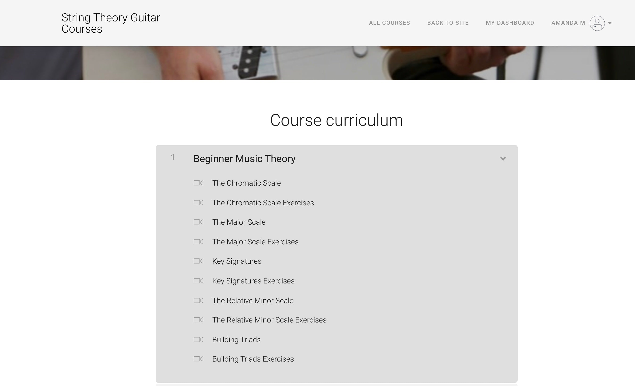Beginner Music Theory Course