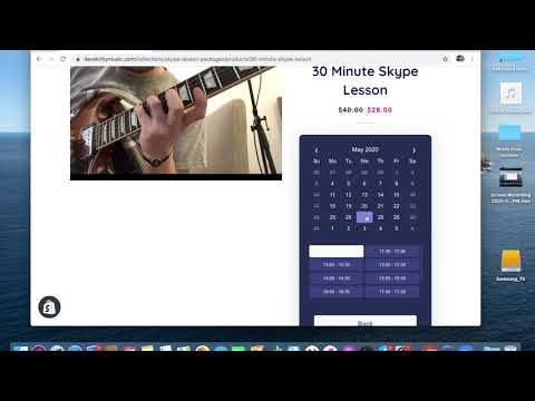 1 Hour Online Lesson